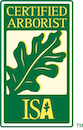 Certified Arborist by The International Society of Arboriculture