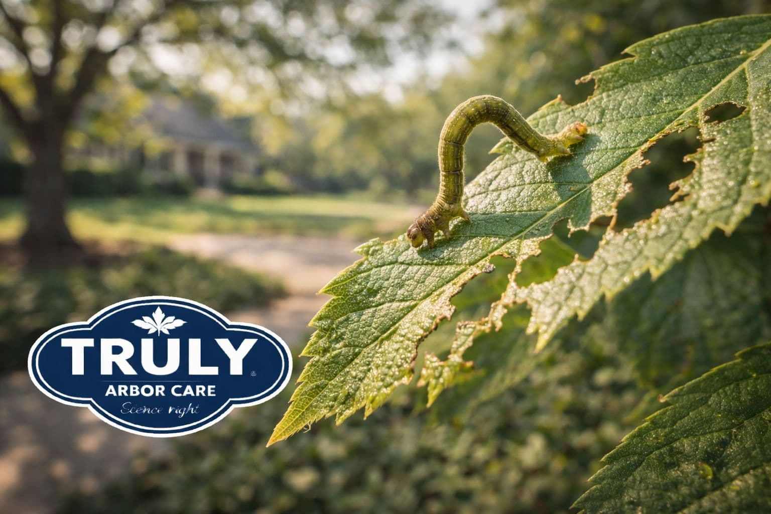 Linden Looper in North Texas Erannis tiliaria